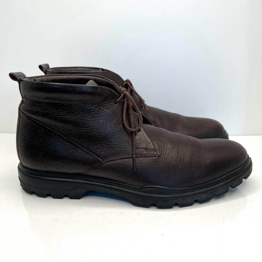 Ecco CityTray Avant leather ankle Boots men shoes